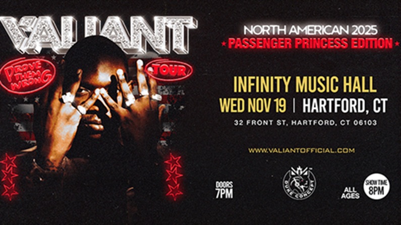 Valiant Prove Them Wrong Tour at Infinity Music Hall Hartford