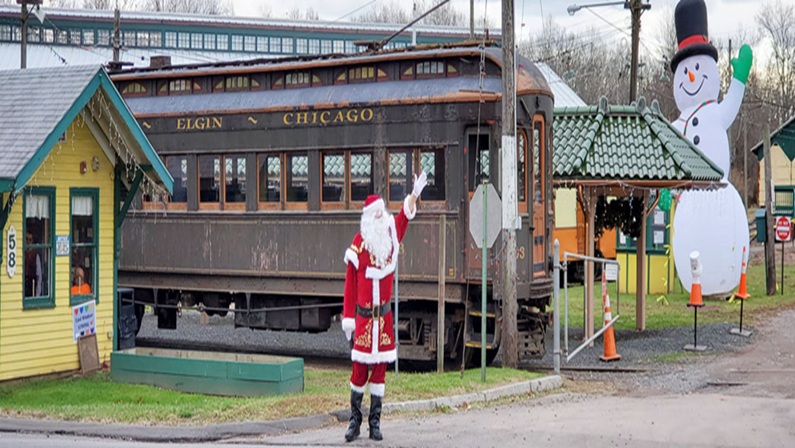 Elf on the Elgin 303 at the Connecticut Trolley Museum