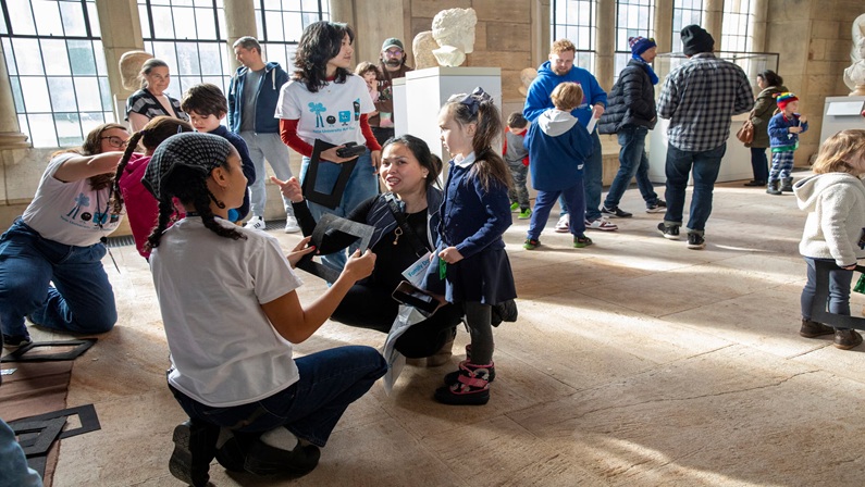 Family Day at Yale University Art Gallery