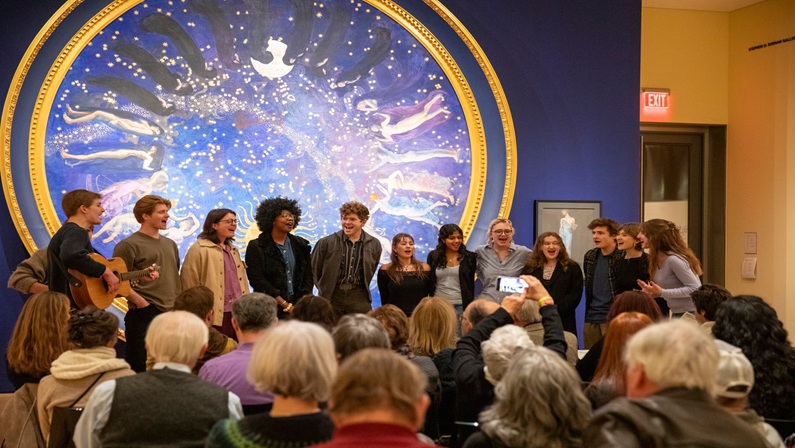 Gallery+Tangled Up in Blue at Yale University Art Gallery