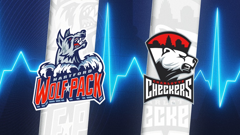 Hartford Wolf Pack vs Charlotte Checkers at PeoplesBank Arena