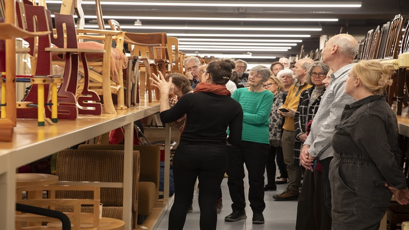 Furniture Study Highlights Tour at Yale University Art Gallery