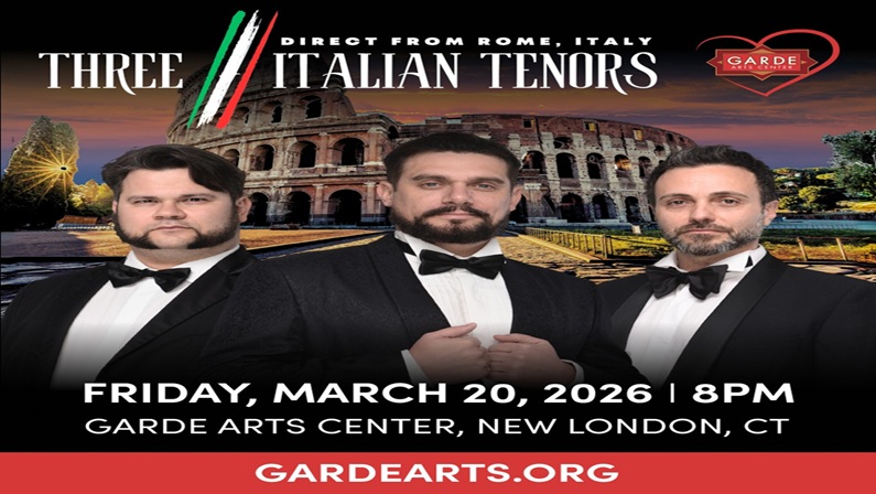 The Three Italian Tenors at Garde Arts Center