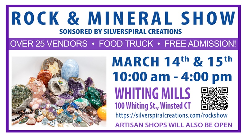 Whiting Mills 4th Annual Rock & Mineral Show at Whiting Mills