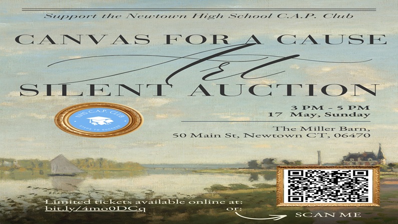Canvas for a Cause Art Silent Auction at The Miller Barn