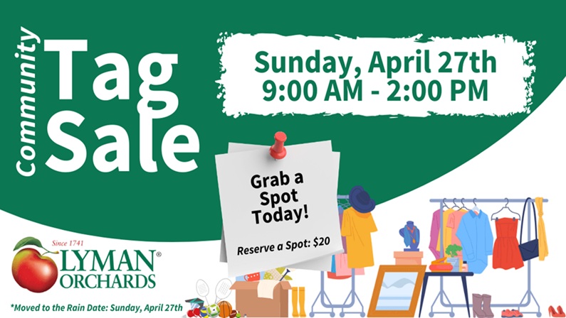 Community Tag Sale at Lyman Orchards