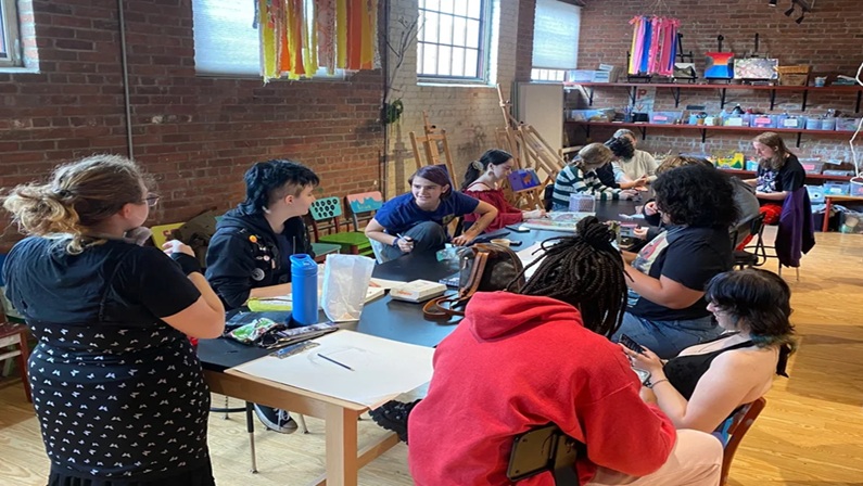 After-School Teen Art Club at American Mural Project