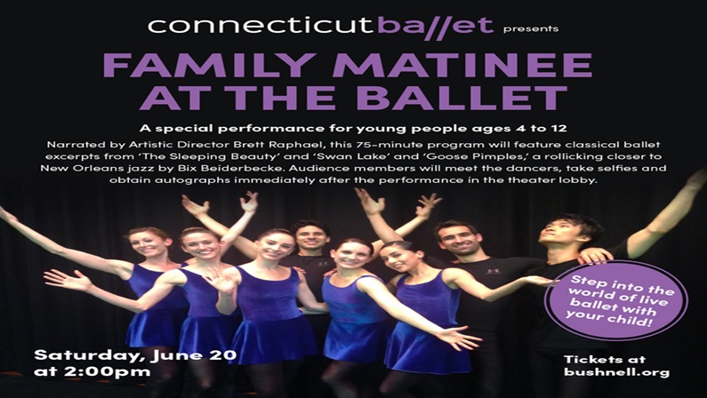 Connecticut Ballet presents: Family Matinee at the Ballet at The Bushnell