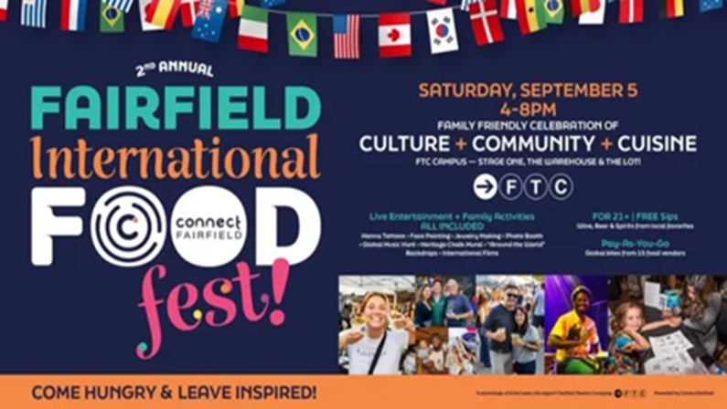 Fairfield International Food Fest at Fairfield Theatre Company