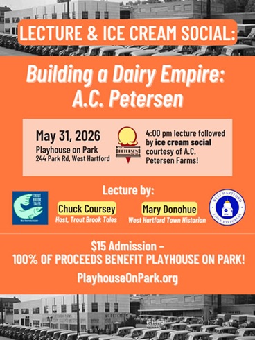 Lecture & Ice Cream Social: Building an Empire: A.C. Petersen at Playhouse on Park