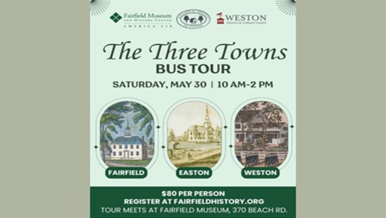 The Three Towns Bus Tour at Fairfield Museum