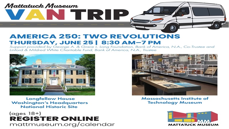Van Trip: America 250: Two Revolutions at Mattatuck Museum