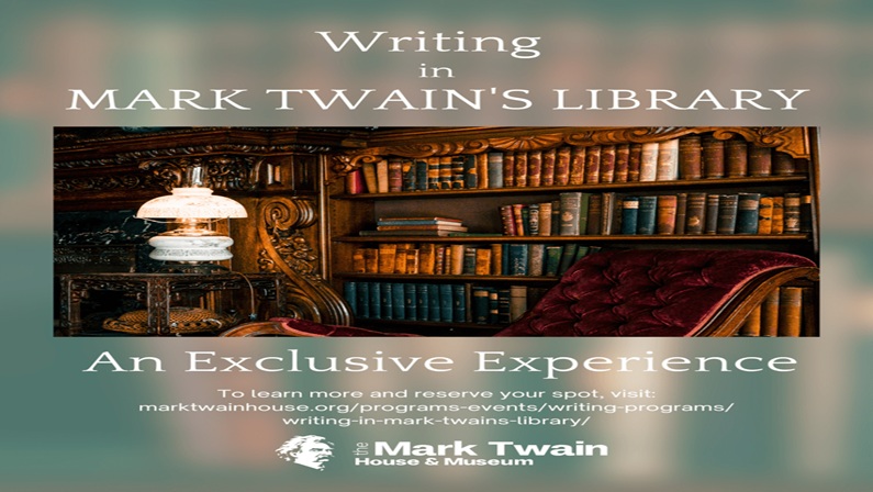 Writing in Mark Twain’s Library at Mark Twain House & Museum