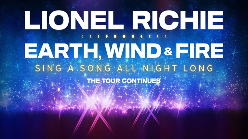 Lionel Richie with Earth, Wind & Fire at PeoplesBank Arena