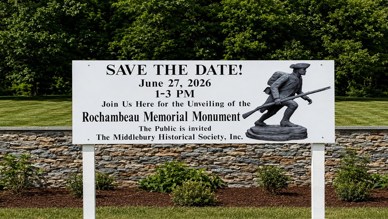 Rochambeau Monument Dedication at Meadowview Park