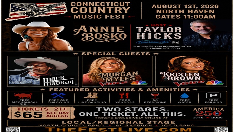 Connecticut Country Music Festival at North Haven Fairgrounds