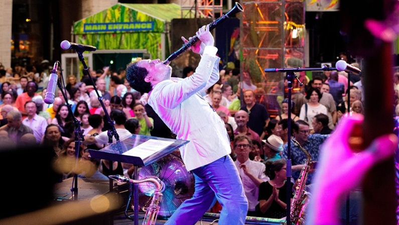Danny Lipsitz & The Brass Tacks at Levitt Pavilion for the Performing Arts