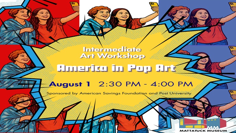 Intermediate Art Workshop: America in Pop Art at the Mattatuck Museum