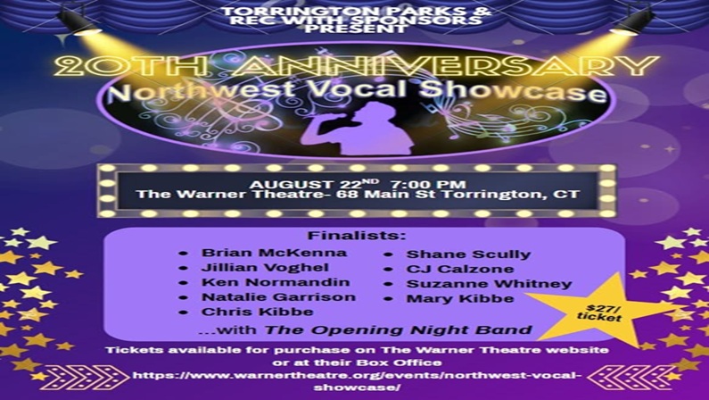 20th Anniversary Northwest Vocal Showcase at Oneglia Auditorium