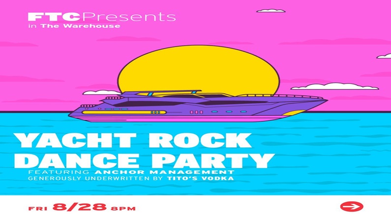 FTC's Yacht Rock Dance Party at The Warehouse FTC