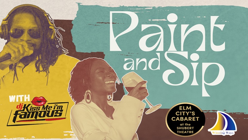 Paint and Sip at Shubert Theatre