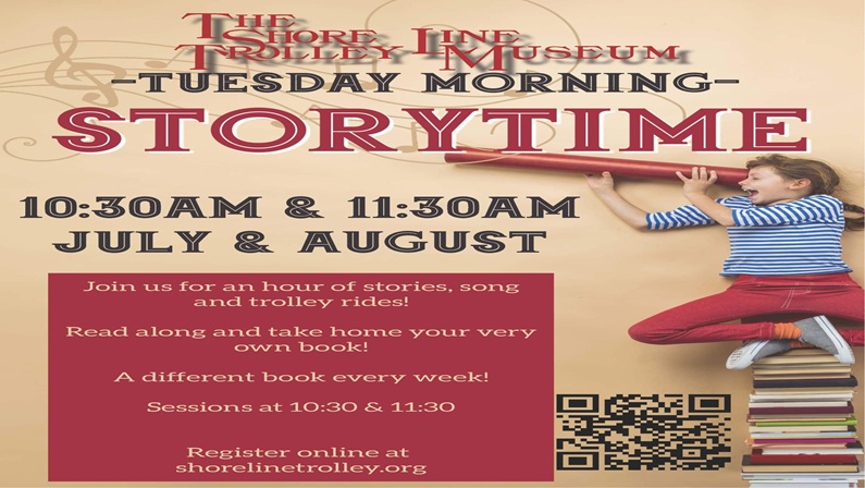 Storytime Tuesdays at The Shore Line Trolley Museum