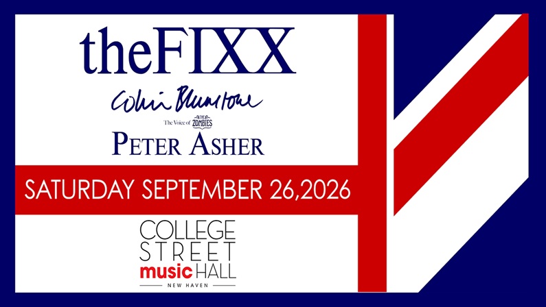 The FIXX, Colin Blunstone, and Peter Asher at College Street Music Hall