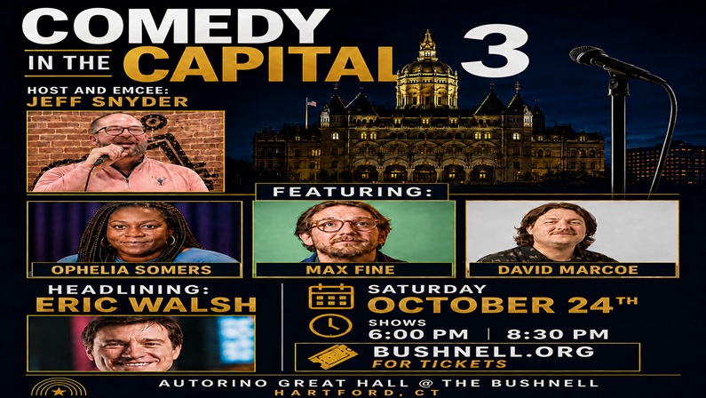 Comedy in the Capital 3: Stand-Up Showcase at The Bushnell