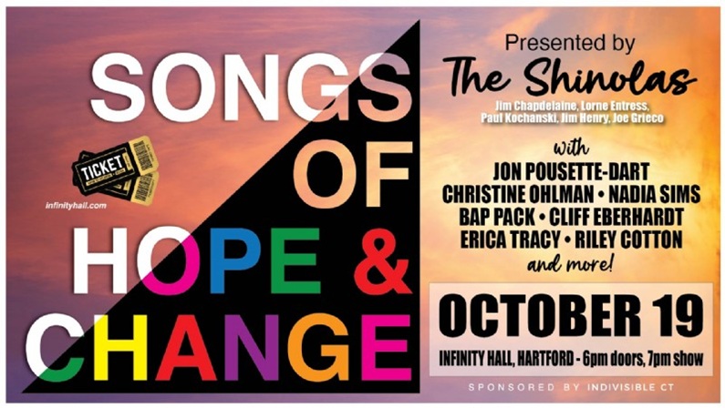 Songs of Hope & Change at Infinity Music Hall