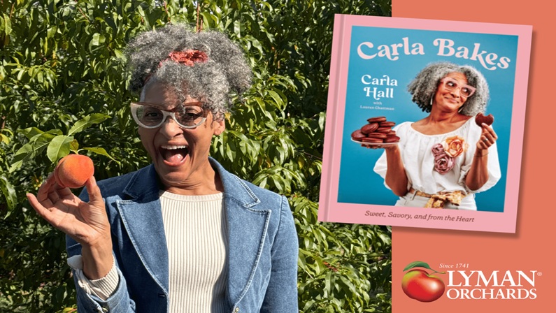Carla Hall Book Signing and Recipe Demonstration at Lyman Orchards