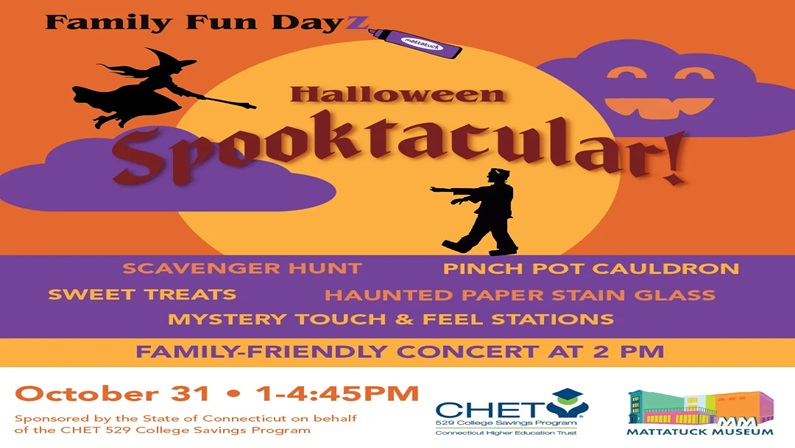 Family Fun Day: Halloween Spooktacular! at Mattatuck Museum