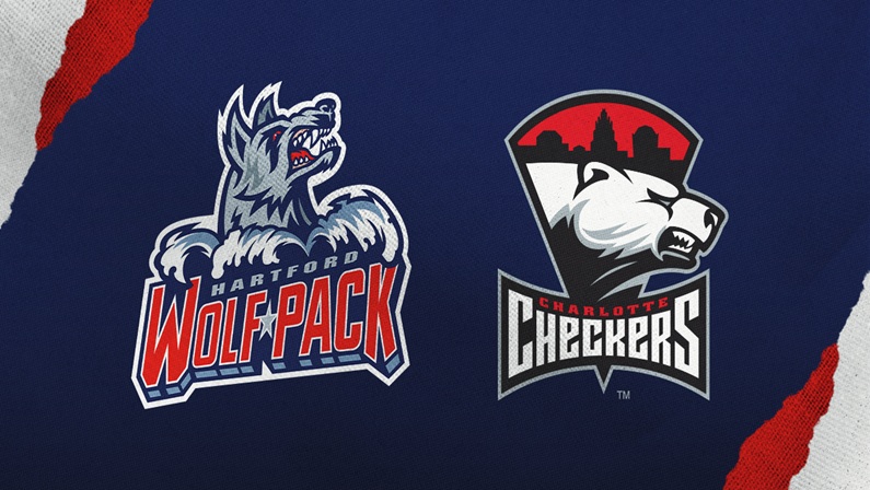 Hartford Wolf Pack vs. Charlotte Checkers at PeoplesBank Arena
