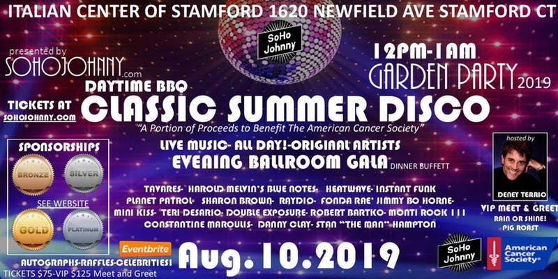 Classic Summer Disco Extravaganza at Italian Center of Stamford